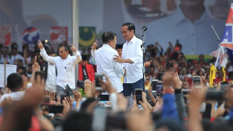JK Promosikan Jokowi Lewat Reaksi Prabowo