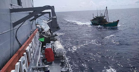 TNI AL Kembali Tangkap Kapal Vietnam Lakukan Pencurian Ikan di Natuna
