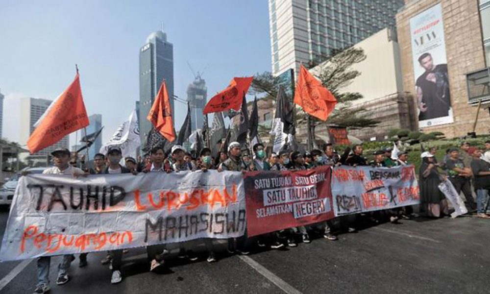 Belasan Ribu Aparat Gabungan Siaga Kawal Aksi Mujahid 212