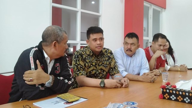 Bobby Nasution Serahkan Formulir Cawalkot Medan ke PDIP Sumut
