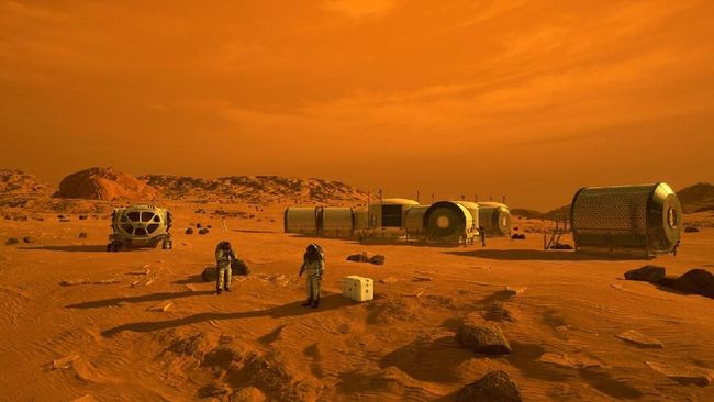 Ahli Sebut Manusia Bisa Tinggal di Mars Asalkan Ubah DNA