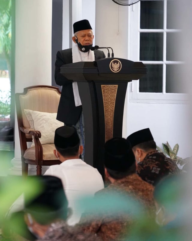 Kata Ma’ruf Amin soal Penanggulangan Corona di Indonesia