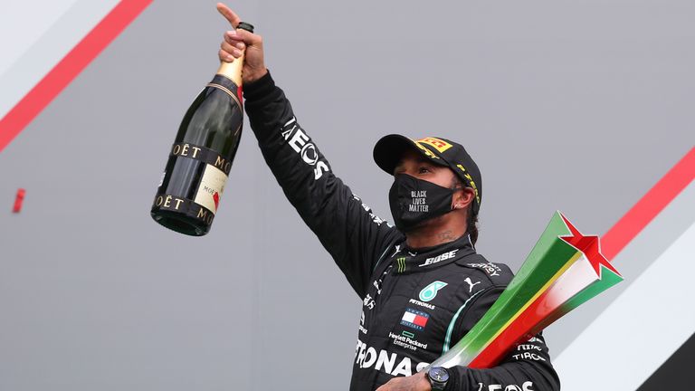 Juara F1 GP Portugal, Hamilton Lewati Rekor Schumacher
