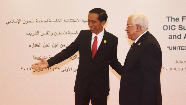 Presiden Palestina Salut Jokowi Tolak Hubungan dengan Israel