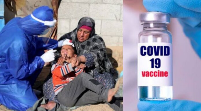 Akhirnya… Gaza Palestina Terima Kiriman Vaksin Covid-19
