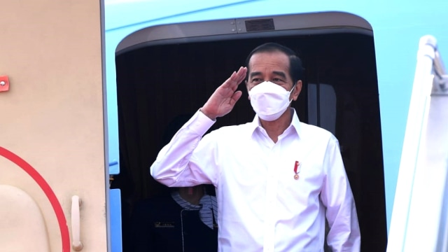 Jokowi Kembali Kunker ke Kalsel, Kini Resmikan Bendungan Tapin