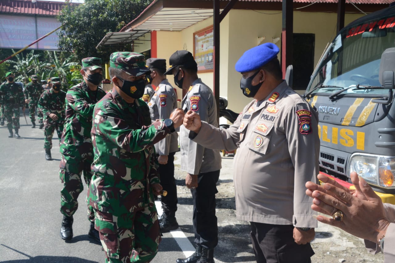 Sinergitas TNI-Polri, Pangdam I/BB Kunjungi Polres Natuna