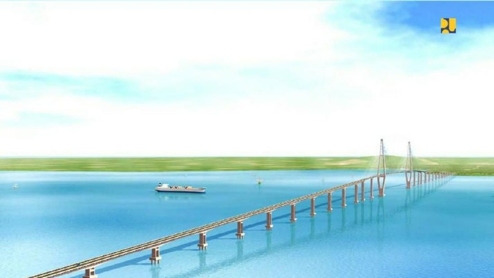 Top! RI-Singapura Makin Serius Bangun Jembatan Terpanjang RI