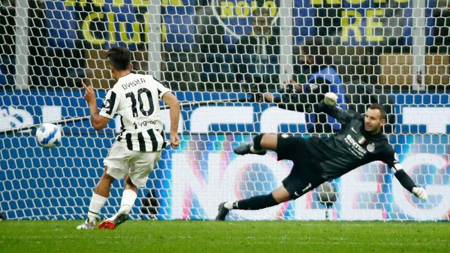 Hasil Liga Italia: Juventus Imbangi Inter Lewat Penalti