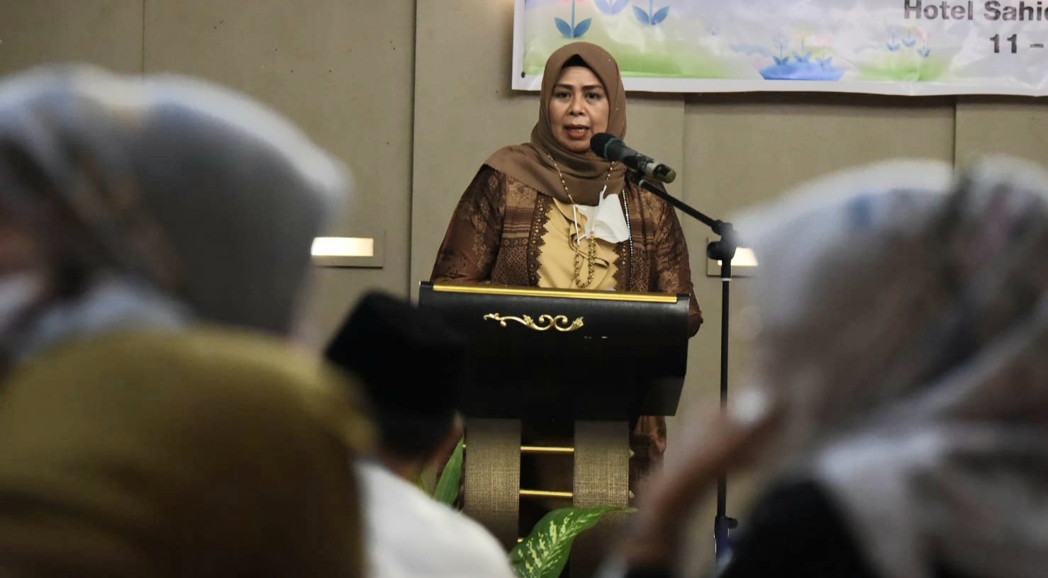 Dewi Ansar Hadiri Workshop Penanganan Terpadu Perempuan Korban Kekerasan
