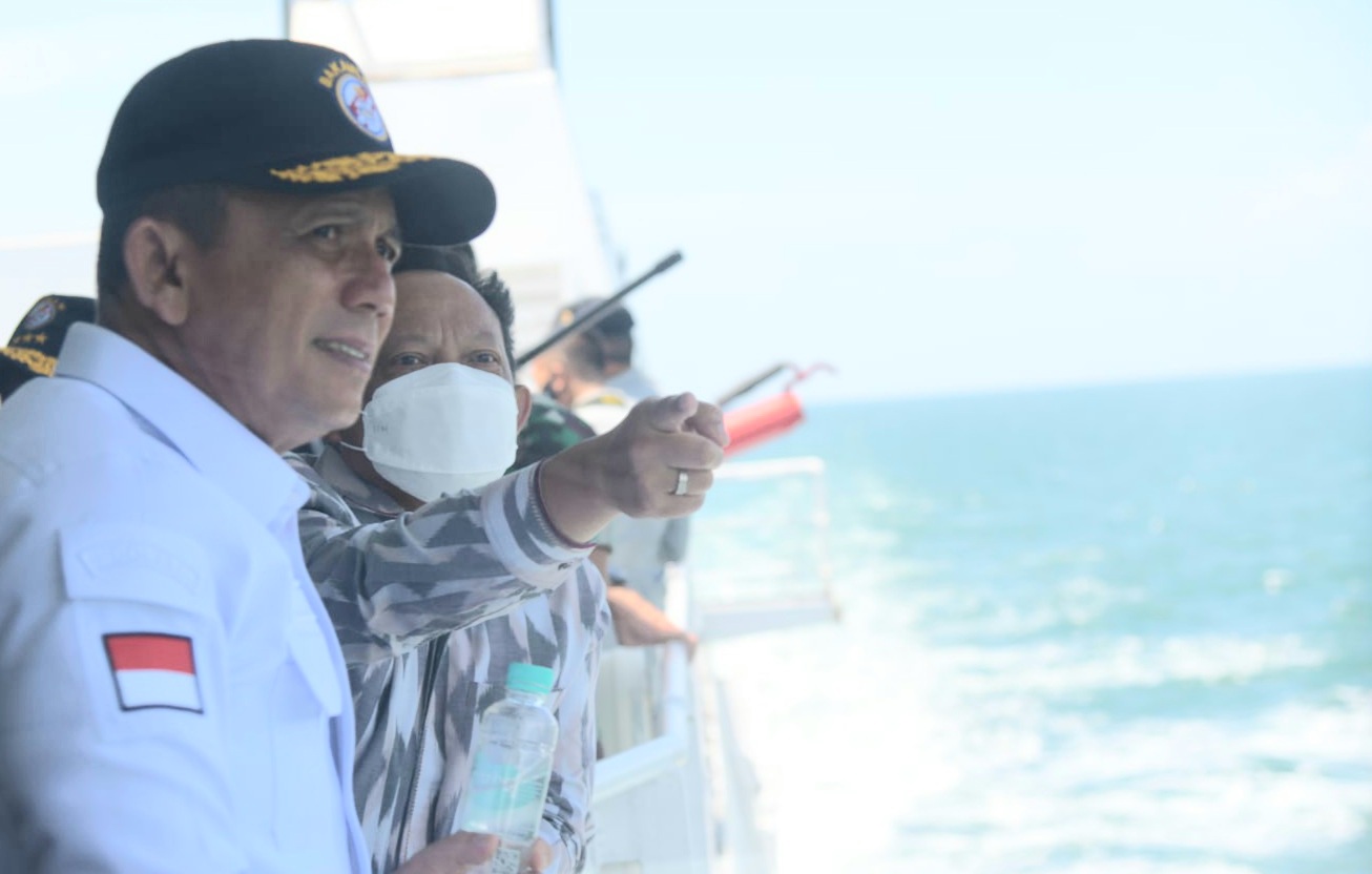 Mendagri Tito Bersama Gubernur Kepri Kunjungi Pulau Karang Singa