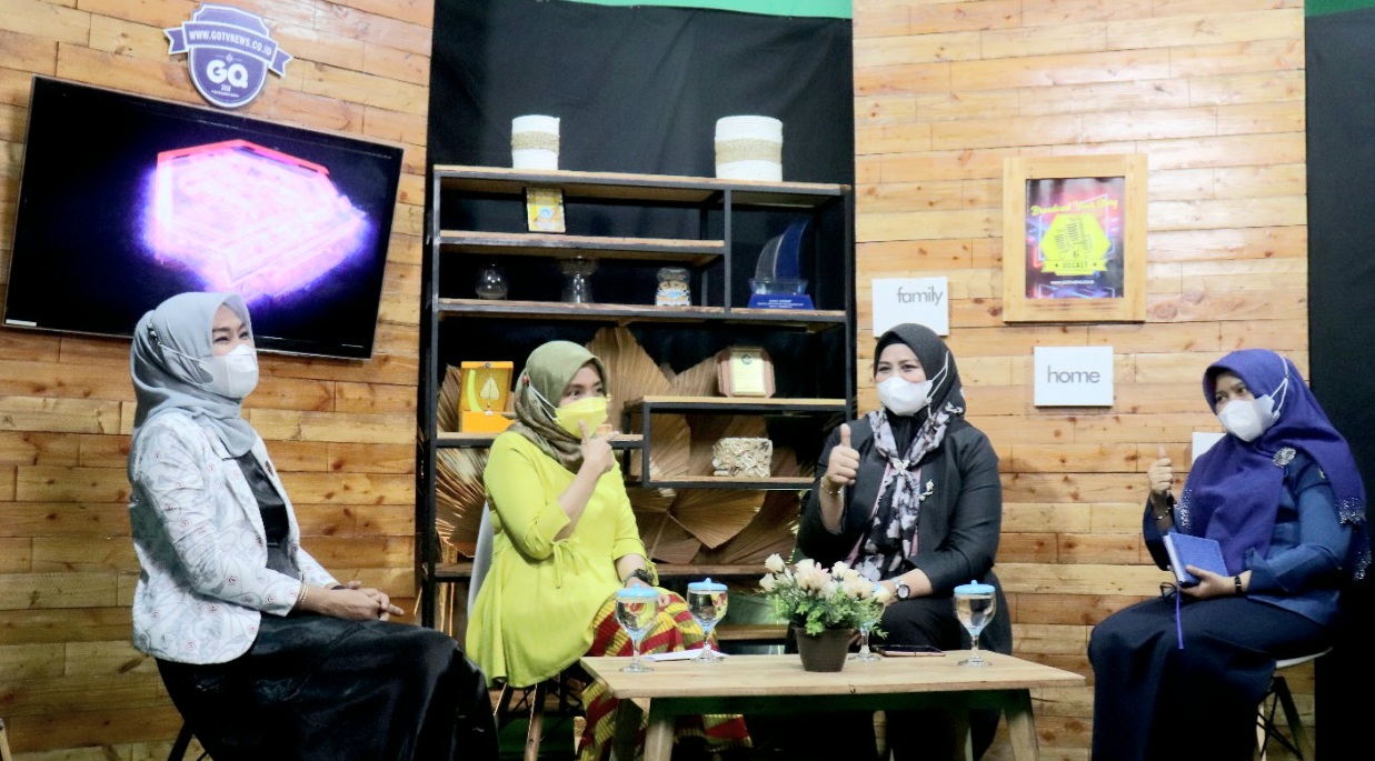 Bicara Tentang Penyakit Kanker, Dewi Ansar Jadi Narsum di Acara Talkshow GOTV