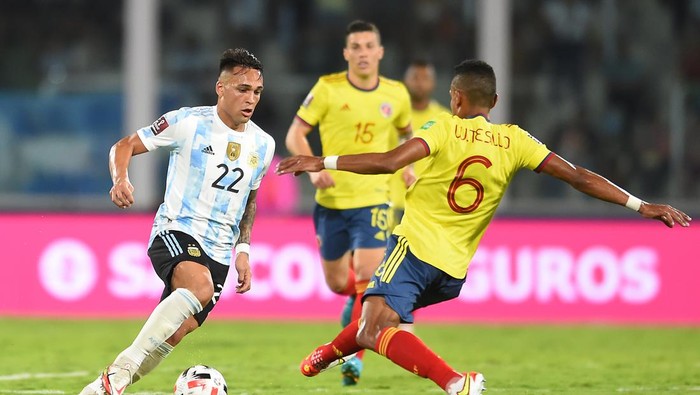Argentina Vs Kolombia: Lautaro Martinez Menangkan Tim Tango