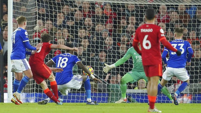 Liverpool Vs Leicester: Brace Jota Bawa Si Merah Menang 2-0