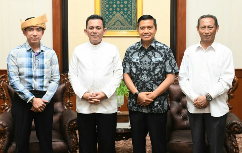 Gubernur Ansar Sambut Danlantamal IV Tanjungpinang yang Baru