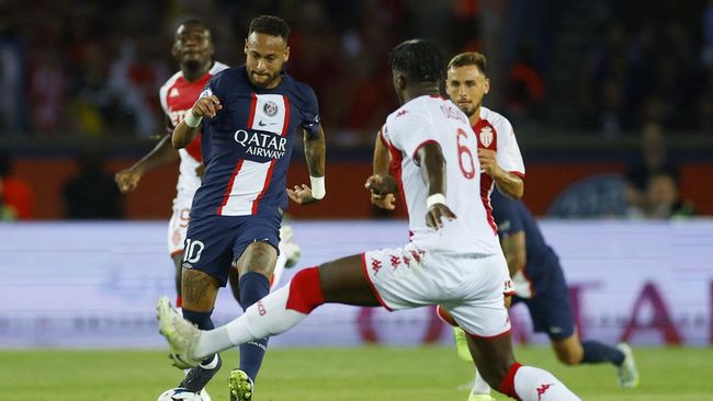 Hasil Akhir PSG vs Monaco: Penalti Neymar Selamatkan Les Parisiens
