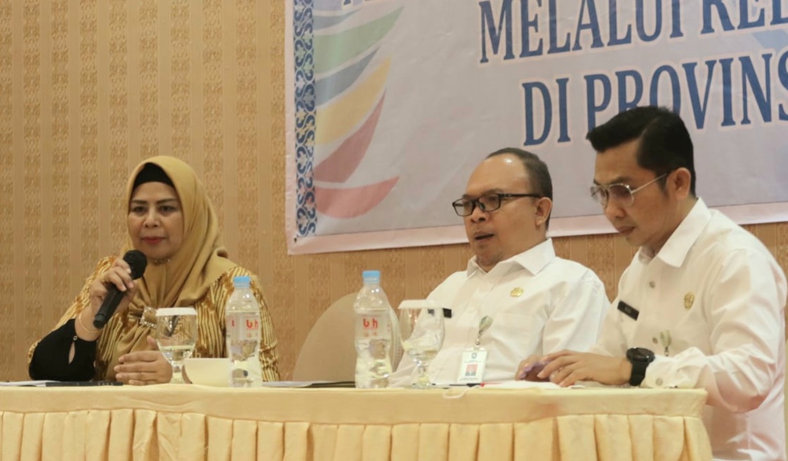Dewi Ansar Buka Kegiatan Penggerakan Peningkatan Posyandu Aktif Melalui Rebranding Posyandu