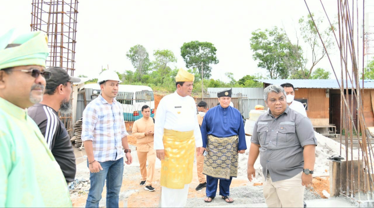 Rampung Akhir Tahun, Gubernur Ansar Tinjau Lokasi Pembangunan BLK Karimun