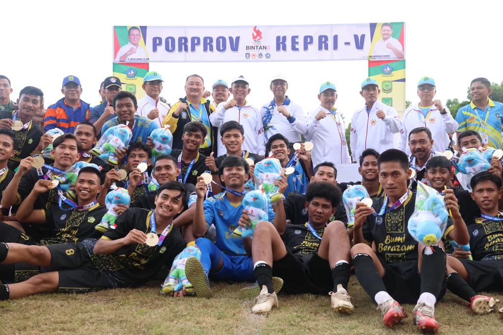 Tutup Porprov Kepri V, Gubernur Ansar Dorong Pembinaan Atlet sampai Tingkat Nasional
