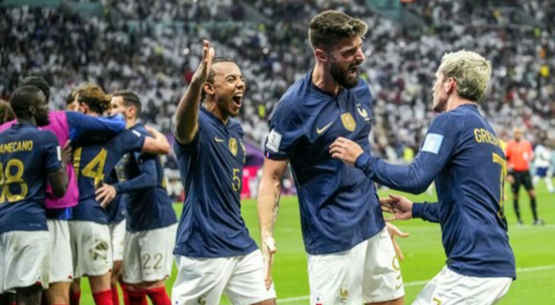 Hasil Inggris vs Prancis: Menang 2-1, Les Bleus ke Semifinal