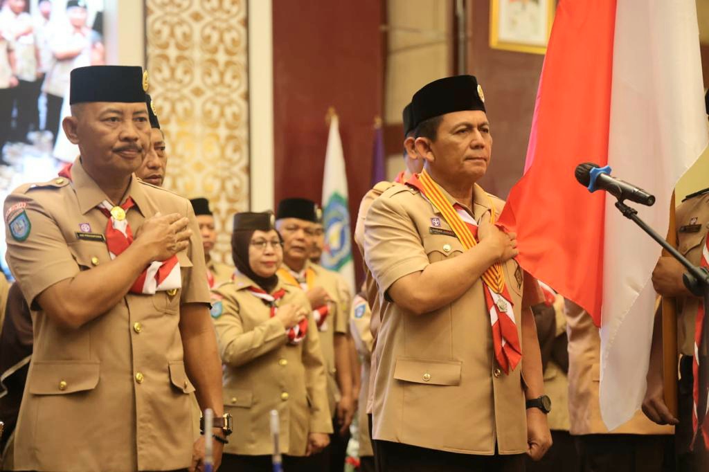 Gubernur Ansar Dilantik Jadi Ketua Pengurus Majelis Pembimbing Daerah Kwarda Kepri