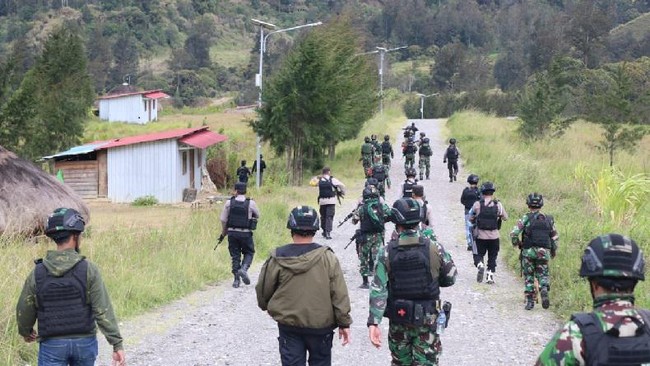 Usai Kontak Tembak dengan KKB di Papua, Sejumlah Prajurit TNI Dikabarkan Hilang