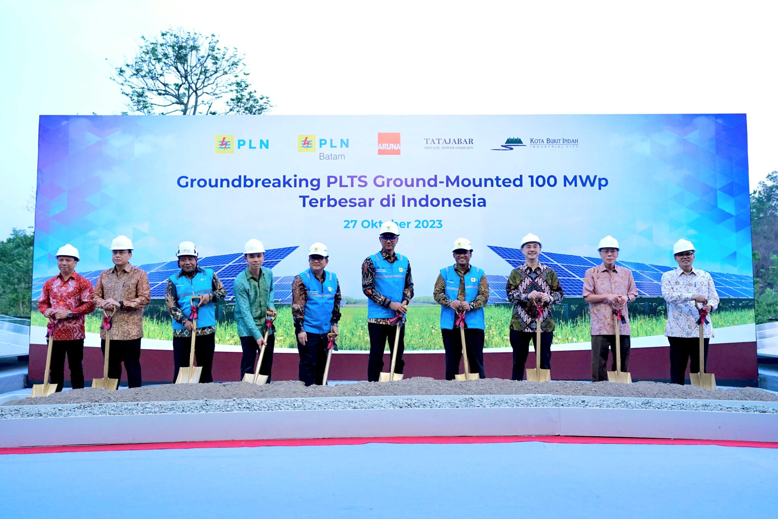 PLTS Ground-Mounted Terbesar di Indonesia Dibangun di Purwakarta, Kolaborasi PLN-Aruna Wujudkan Kawasan Industri Hijau
