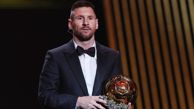 Lionel Messi Raih Ballon d’Or 2023