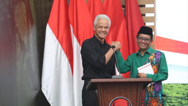 Mahfud MD Surati Jokowi Minta Bertemu Usai Jadi Cawapres Ganjar