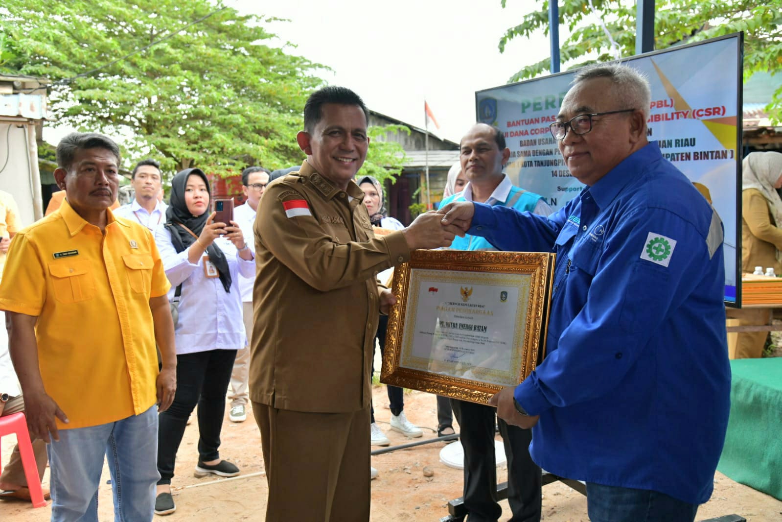 Gubernur Ansar Resmikan BPBL Gratis dari Dana CSR di Batam