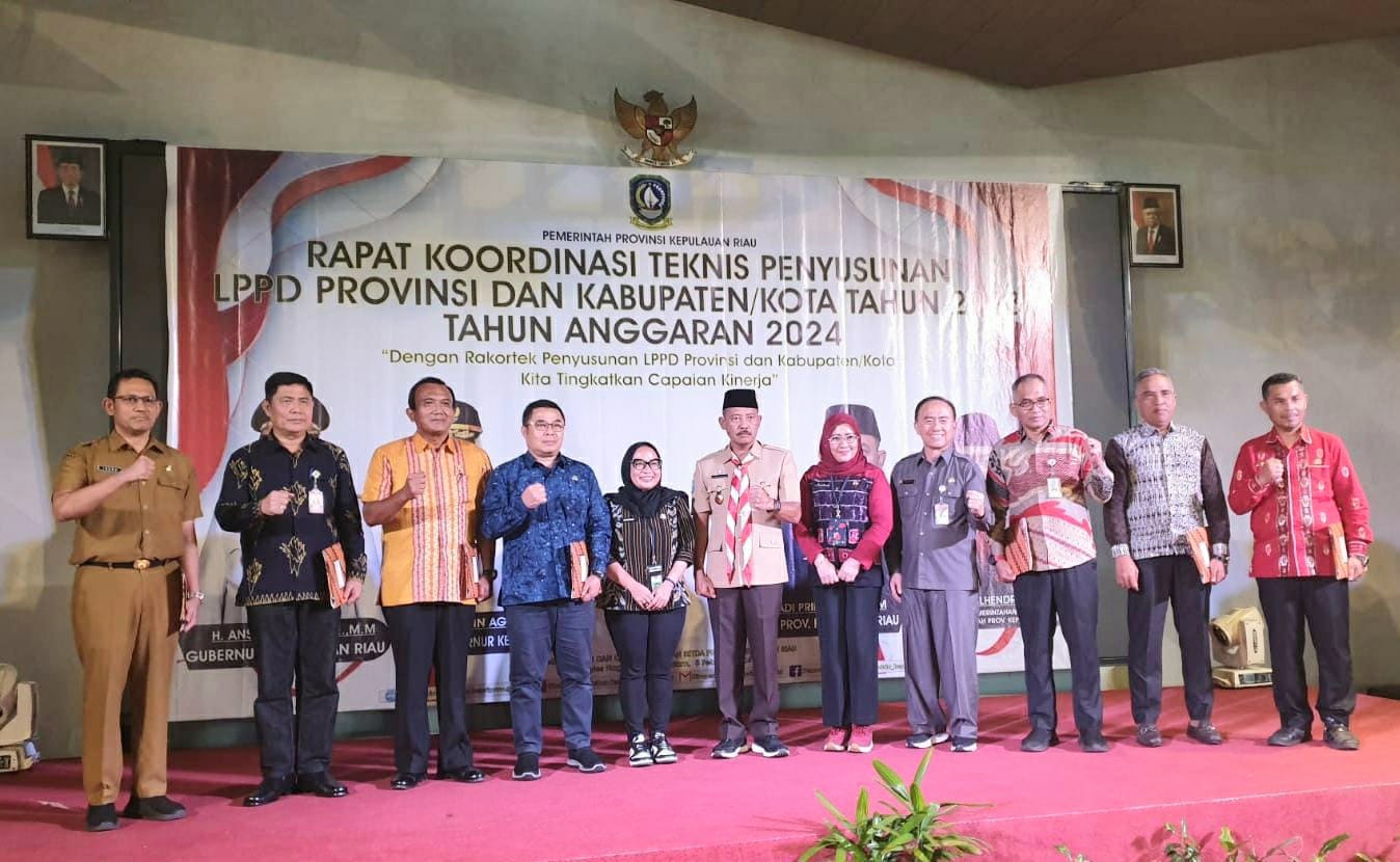 Sekda Adi Pimpin Rakor Teknis Penyusunan LPPD Provinsi dan Kabupaten/Kota se-Kepri Tahun 2023