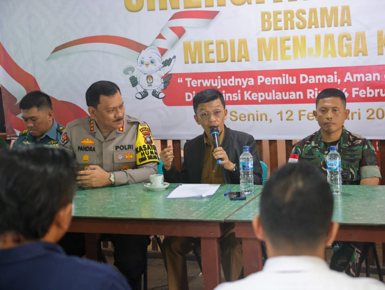 Diskominfo Kepri Gelar Dialog Bersama Humas dan Media Massa Untuk Jamin Kondusifitas Pemilu 2024