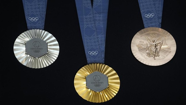 Medali Olimpiade Paris 2024 Berisi Potongan Besi Menara Eiffel