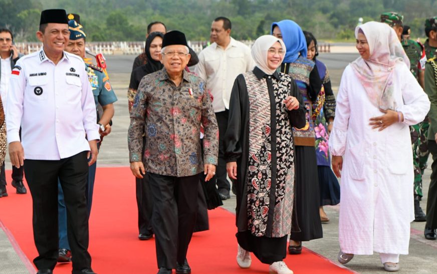 Wapres RI Ma’ruf Amin Disambut Gubernur Kepri Jelang Pembukaan Kepri Ramadhan Fair 2024