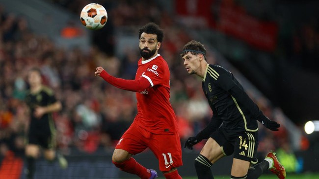 Liverpool Vs Sparta: Pesta 6-1, Si Merah ke Perempatfinal Liga Europa