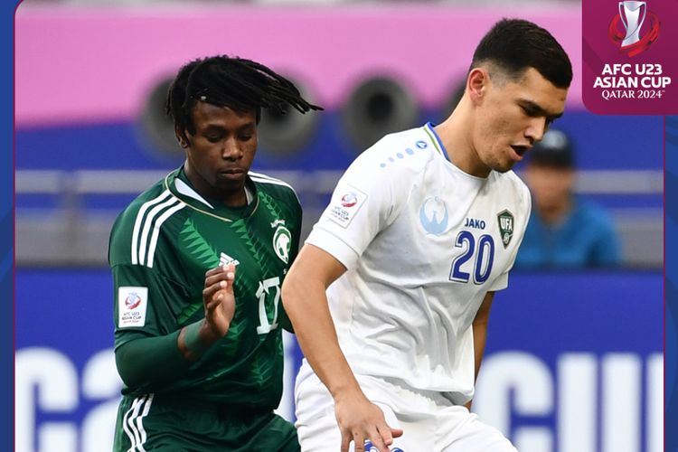 Hasil 8 Besar Piala Asia U23: Singkirkan Arab Saudi, Uzbekistan Jumpa Indonesia di Semifinal