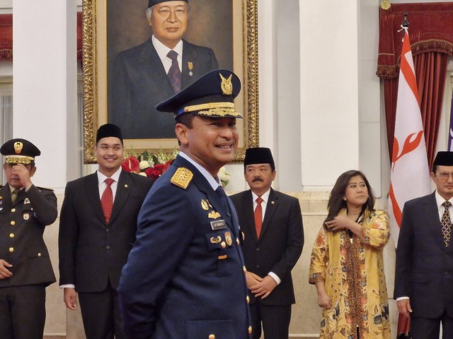 Jokowi Lantik Mantan Ajudannya, Tonny Harjono, Jadi KSAU
