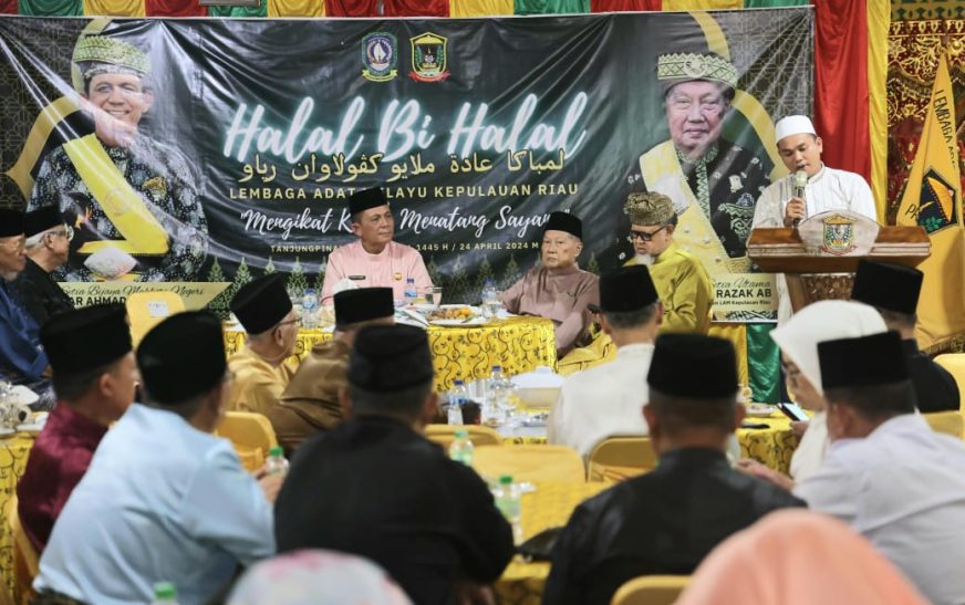 Gubernur Ansar Hadiri Halalbihalal bersama LAM Kepri, Perkokoh Ukhuwah Bangun Persaudaraan