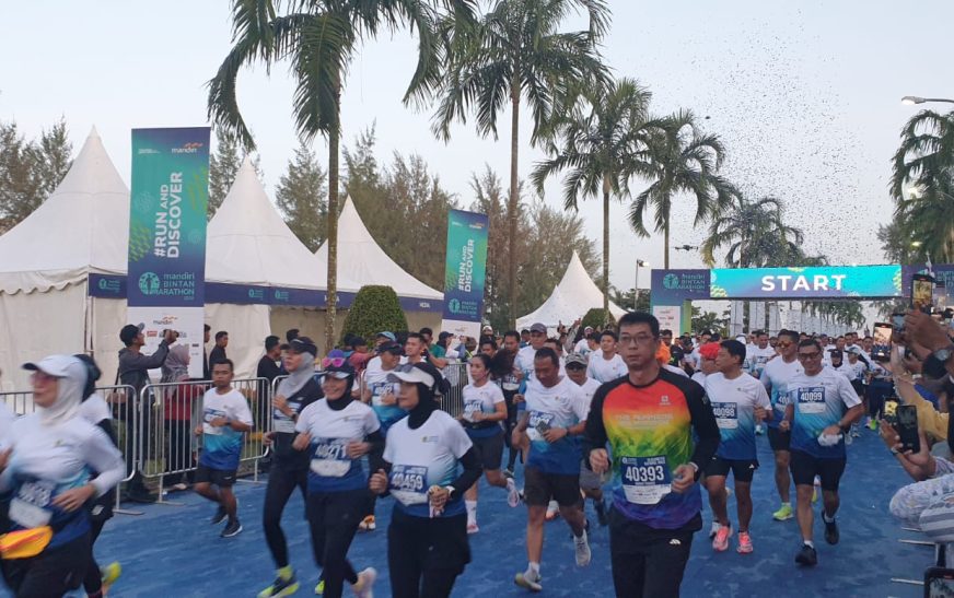 Mandiri Bintan Marathon 2024 Diikuti Ribuan Pelari