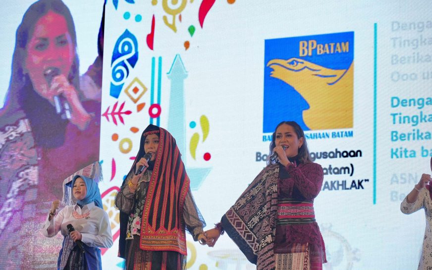 BP Batam Bawakan Jingle ASN BerAKHLAK di ASN Culture Festival 2024